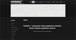 Desktop Screenshot of herbec.pl